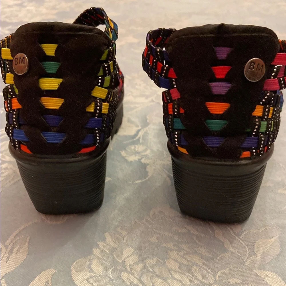 Bernie Mev Colorful Strappy Women's Sandals Size 40. 9/9.5 women’s - Picture 3 of 15